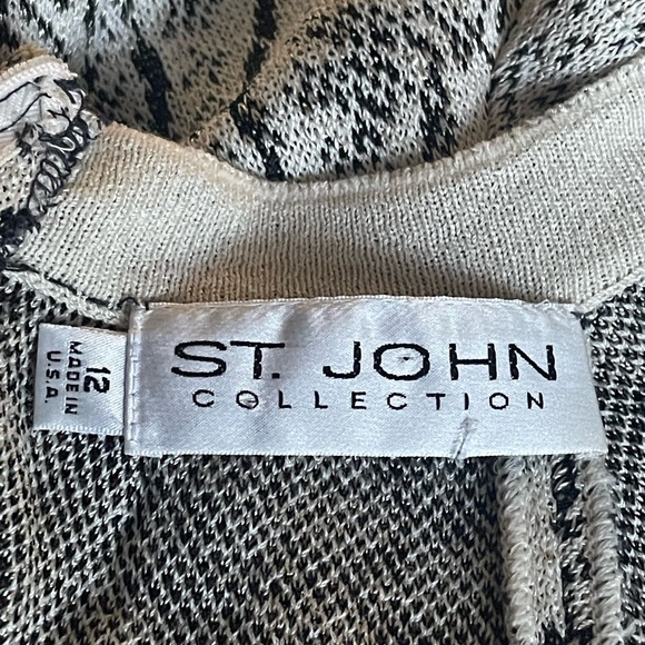 ST. JOHN Collection snake
Printed Mini Dress size 12 - Picture 7 of 11